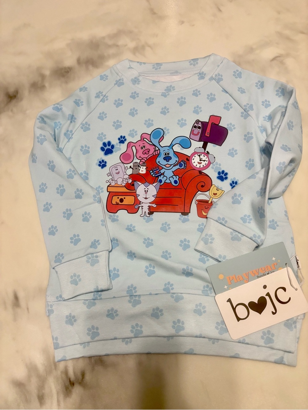 NWT blues blues crewneck
